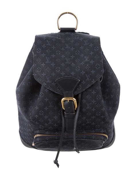 louis vuitton backpack mini black|louis vuitton small backpack women's.